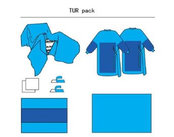Urology TUR Custom Procedure Packs , Cloth Surgical Pack Wraps